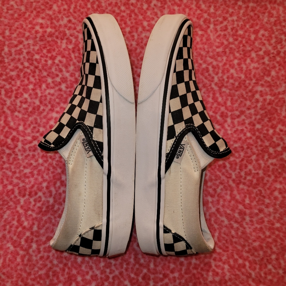 Unisex Checkered Vans - Picture 5 of 11